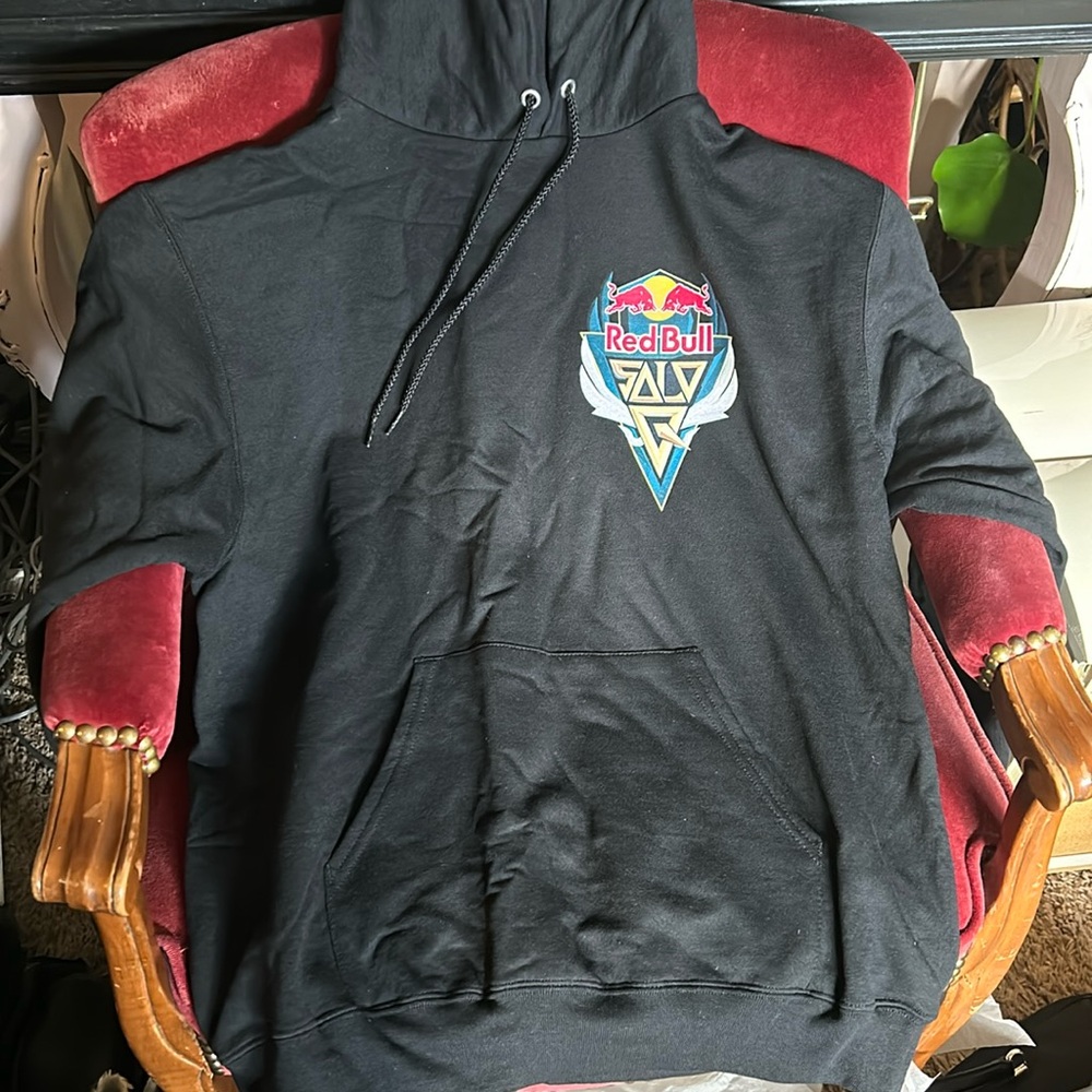 Red Bull Solo Q League of Legends Tournament hoodie.